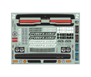 Pro-Line Racing 1/10 1970 Dodge Charger Clear Body: Drag Car