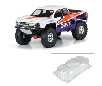 Pro-Line 2015 Chevy Silverado Pre-Runner Clear Body for 12.3