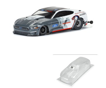 Pro-Line 1/16 '21 Mustang Cobra Jet Clr Bdy: Losi Mini Drag