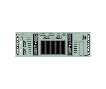 Pro-Line Comp Wagon High Performance Cab-Only Clear Body for 12.3
