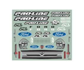 Pro-Line Pre-Cut 1956 Ford F-100 Clear Body for X-MAXX