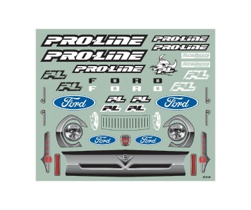 Pro-Line Pre-Cut 1956 Ford F-100 Clear Body for X-MAXX
