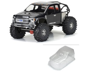 Pro-Line 2017 Ford F-250 Super Duty Cab-Only Clear Body for SCX6