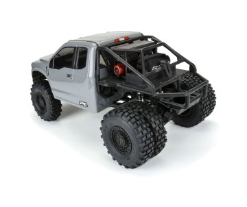Pro-Line 2017 Ford F-250 Super Duty Cab-Only Clear Body for 12.3in 313mm Wheelbase Scale Crawlers