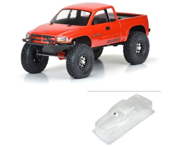Pro-Line 1997 Dodge Dakota Clear Body for 12.3” (313mm) Wheelbase Scale Crawlers