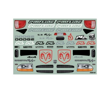 Pro-Line 1997 Dodge Dakota Clear Body for 12.3” (313mm) Wheelbase Scale Crawlers