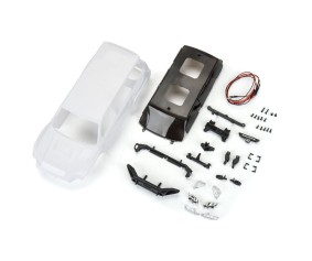 Pro-Line Racing 2024 Toyota 4Runner Hard Body (White) Unassembled Set for Axial SCX24 (132mm Wheelbase)