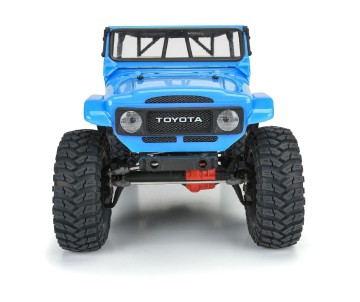 Pro-Line 1979 Toyota Land Cruiser FJ40 Clear Body with Trail Cage & Scale Molded Accessories for 12.3