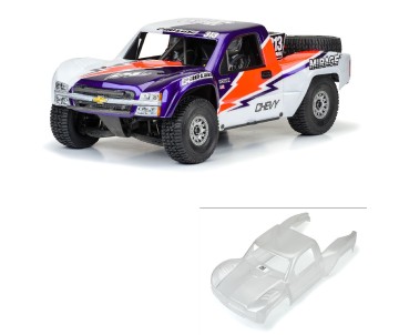 Pro-Line Pre-Cut 2007 Chevy Silverado Clear Body (for Unlimited Desert Racer)
