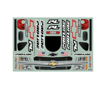 Pro-Line Pre-Cut 2007 Chevy Silverado Clear Body (for Unlimited Desert Racer)