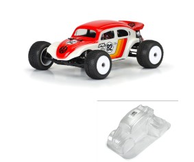 Pro-Line Volkswagen Baja Bug Clear Body for Mini-T