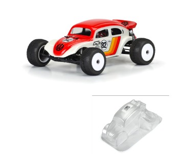 Pro-Line Volkswagen Baja Bug Clear Body for Mini-T