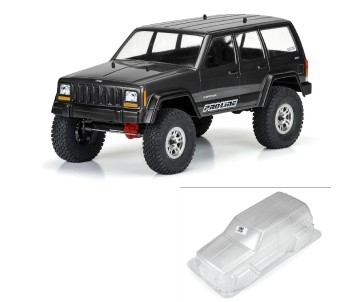 Pro-Line 2001 Jeep Cherokee Clear Body for 12.3 inches (313mm) Wheelbase Scale Crawlers