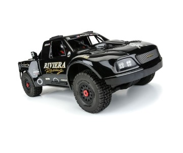 Pro-Line Pre-Cut 1997 Ford F-150 Trophy Truck “Riviera Edition” Tough Color (Black) Body for ARRMA Mojave 4S