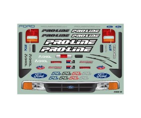 Pro-Line 1993 Ford Ranger Pre-Runner Clear Body for 12.3