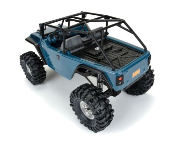 Pro-Line 2004 Jeep LJ Clear Body with Trail Cage & Scale Molded Accessories for 12.3