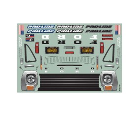 Pro-Line 1967 Ford F-100 Pre-Runner Clear Body for 12.3IN 313mm Wheelbase Scale Crawlers & Pre-Runners