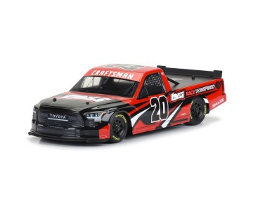 Pro-Line Racing Pre-Cut 2024 Toyota Tundra NASCAR Truck Series Clear Body for Losi NASCAR Racecar