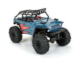 Pro-Line 2004 Jeep LJ Clear Body with Trail Cage for Axial SCX24