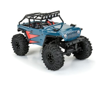 Pro-Line 2004 Jeep LJ Clear Body with Trail Cage for Axial SCX24