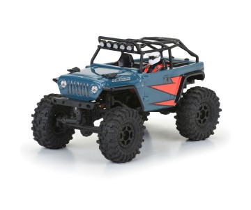 Pro-Line 2004 Jeep LJ Clear Body with Trail Cage for Axial SCX24