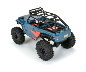 Pro-Line 2004 Jeep LJ Clear Body with Trail Cage for Axial SCX24