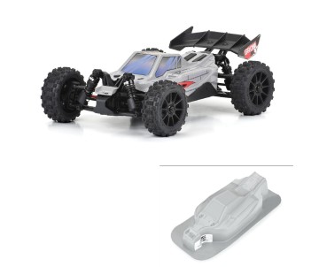 Pro-Line Axis Tough-Color Grey Body for Arrma Typhon GROM