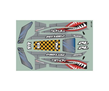 Pro-Line Axis Tough-Color Grey Body for Arrma Typhon GROM