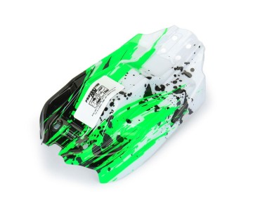 Pro-Line Racing Limited Edition Axis Splat Body for Arrma Typhon Grom (Green/White)