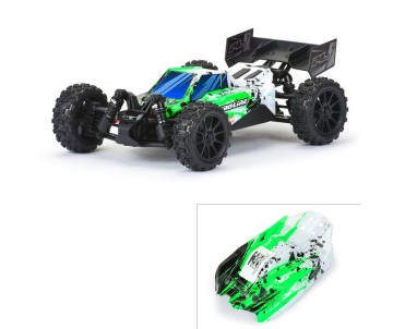 Pro-Line Racing Limited Edition Axis Splat Body for Arrma Typhon Grom (Green/White)