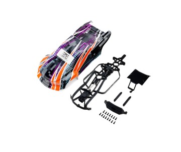 Pro-Line Limited Edition Pre-Cut/Pre-Painted Brute Body Digi w/ Clipless Parts for ARRMA Mini KRATON