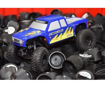 Pro-Line Pre-Cut Coyote High Performance Blue Body for Axial