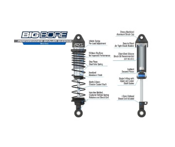 Pro-Line Big Bore Scaler Shocks (90mm-95mm) F/R