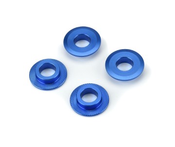 Pro-Line 1/5 Billet Adapter Washer Aluminum F/R (4) Blue