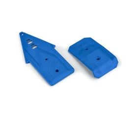 Pro-Line Bash Armor F/R Skid Plates (Blue) for ARRMA 3S Vehicles