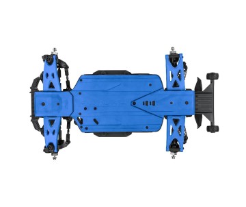 Pro-Line Bash Armor F/R Skid Plates (Blue) for ARRMA 3S Vehicles