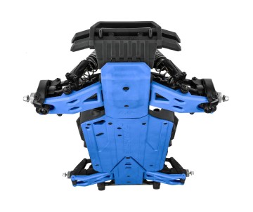 Pro-Line Bash Armor F/R Skid Plates (Blue) for ARRMA 3S Vehicles