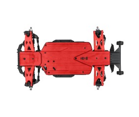 Pro-Line Bash Armor F/R Skid Plates (Red) for ARRMA 3S Vehicles