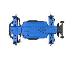 Pro-Line Bash Armor Chassis Protector (Blue) for ARRMA 3S Short Wheelbase