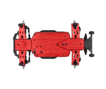 Pro-Line Bash Armor Chassis Protector (Red) for ARRMA 3S Short Wheelbase