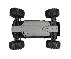 Pro-Line Bash Armor Chassis Protector (Stone Gray) for ARRMA 3S Long WB