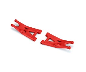 Pro-Line Bash Armor Front Suspension Arms (Red) for ARRMA 3S Vehicles