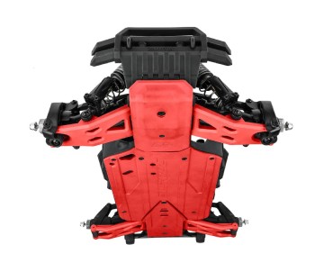 Pro-Line Bash Armor Front Suspension Arms (Red) for ARRMA 3S Vehicles