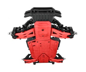Pro-Line Bash Armor Rear Suspension Arms (Red) for ARRMA 3S Vehicles