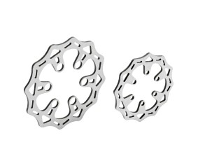 Pro-Line Euro Style Steel Front and Rear Brake Rotor: Promoto-MX