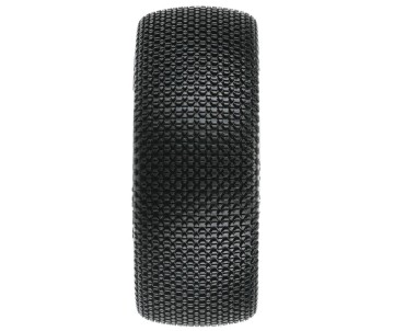 Pro-Line Slide Lock S3 (Soft) Off-Road 1/8 Buggy Tires Mounted on White Wheels (2) for Front or Rear