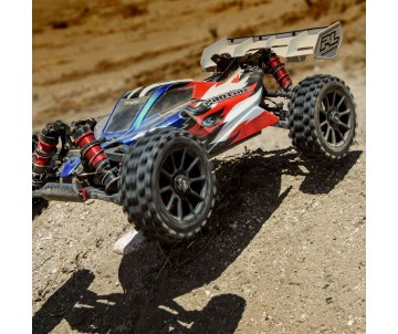 Pro-Line Badlands MX M2 (Medium) All Terrain 1/8 Buggy Tires Mounted on Mach 10 Black Wheels (2) for Front or Rear