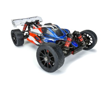 Pro-Line Avenger HP S3 (Soft) Street BELTED 1/8 Buggy Tires Mounted on Mach 10 Black Wheels (2) for Front or Rear Pro-Line Avenger HP S3 (Soft) Street BELTED 1/8 Buggy Tires Mounted on Mach 10 Black Wheels (2) for Front or Rear