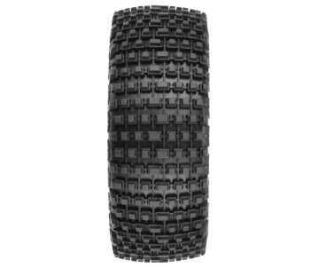 Pro-Line Gladiator M2 (Medium) All Terrain 1/8 Buggy Tires Mounted on Mach 10 Black 17mm Wheels (2) for Front or Rear