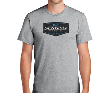 Pro-Line Crest Grey T-Shirt - Small